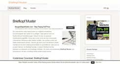 Desktop Screenshot of briefkopfmuster.com